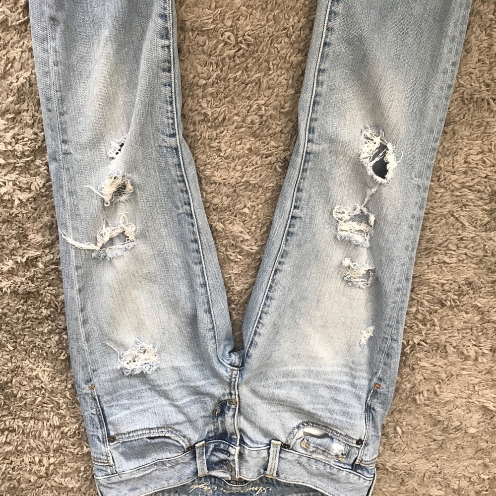 American eagle capris stretch size 4